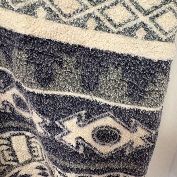 Vintage Union Garment Sweater Vest Size M Made in Hong Kong Patterned Cotton - Picture 7 of 11